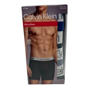 4 Pack Calvin Klein Boxer Briefs‎ MICROFIBER Underwear Limited Edition Size XL